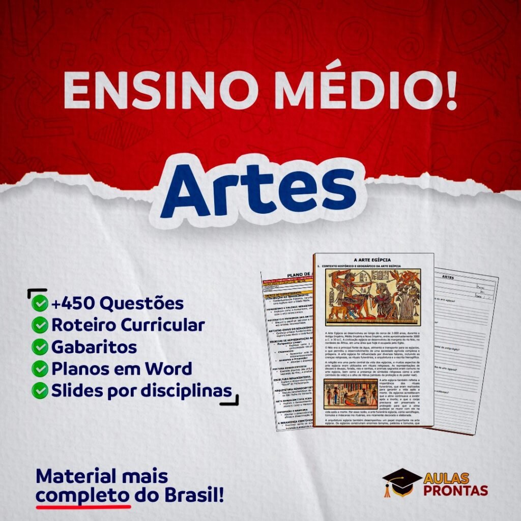 Ensino Médio – Artes – Portal Plano de Aulas Prontas