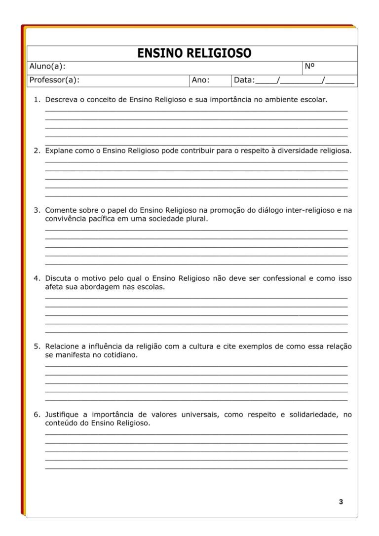 AMOSTRA - ENSINO RELIGIOSO - FUNDAMENTAL 2-24