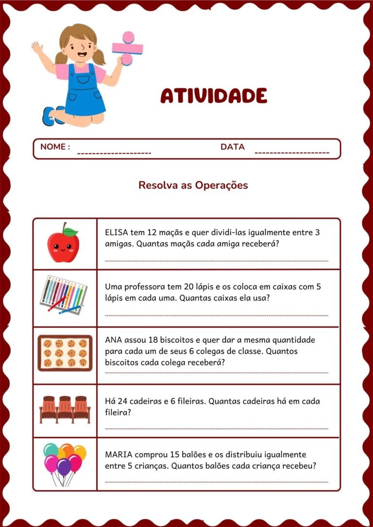 ATIVIDADES CRIATIVAS PARA 4º ANO DO ENSINO FUNDAMENTAL 1