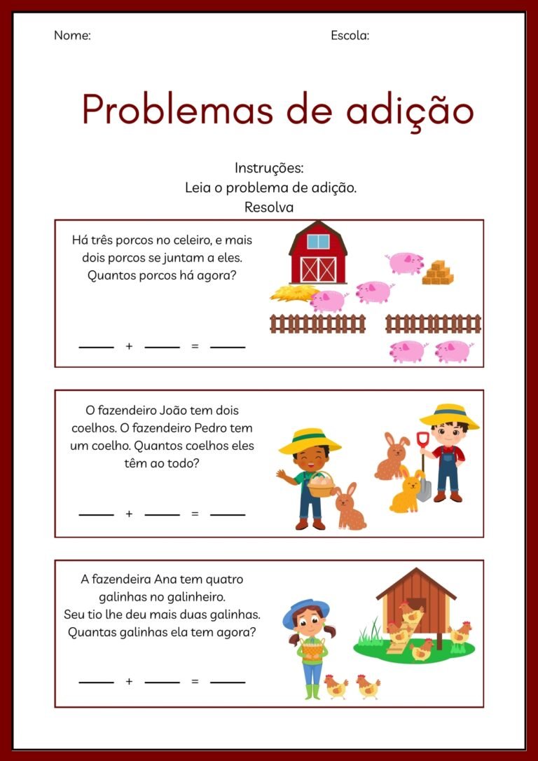 atividades para 2 ano fundamental para imprimir