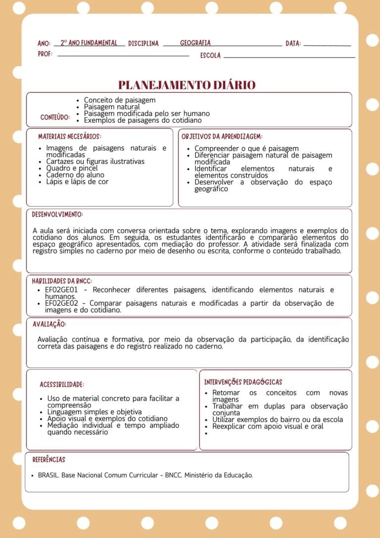 PLANO DE AULA PRONTO 2º ANO ENSINO FUNDAMENTAL BNCC 1