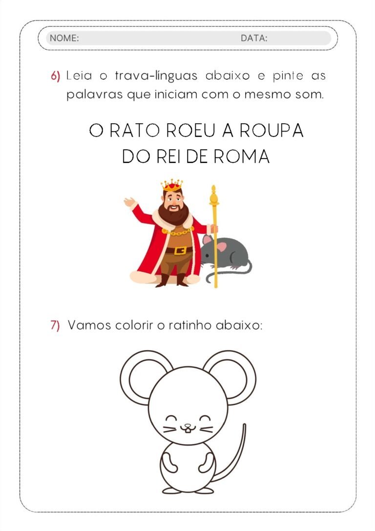 apostila para imprimir 3 ano do ensino fundamental